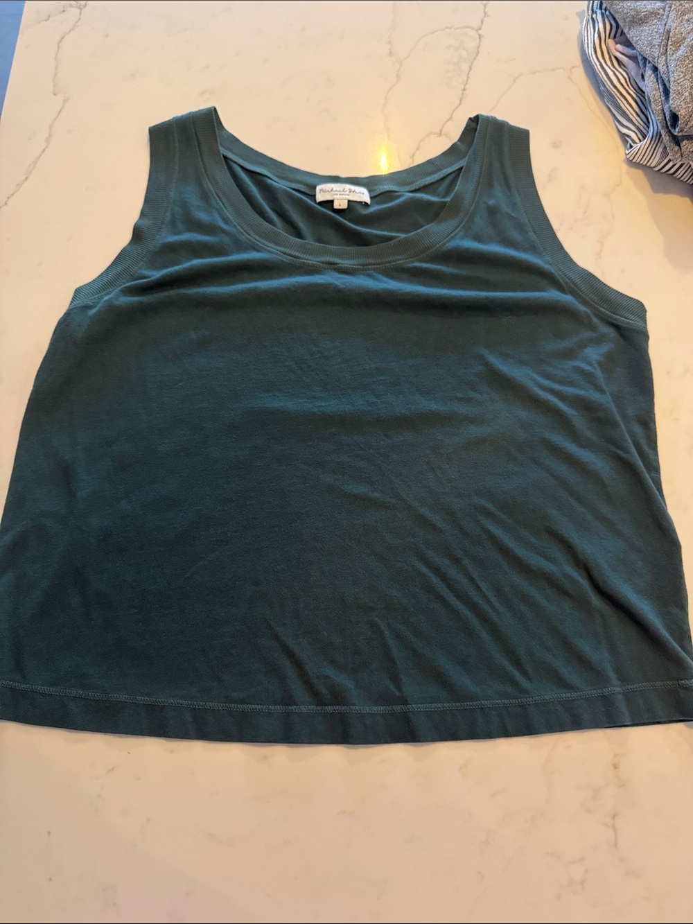 Gorgeous Michael stars cropped tank